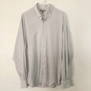Peter Millar Men's Long Sleeve Button-down Shirt Size XL